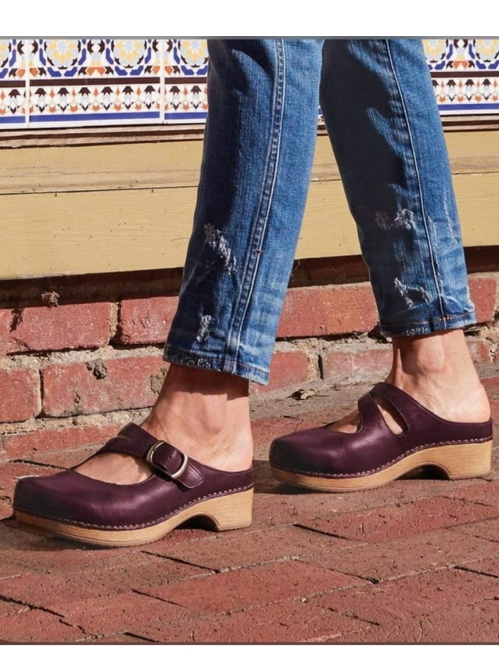 Dansko Britney Buckle Clog size 41